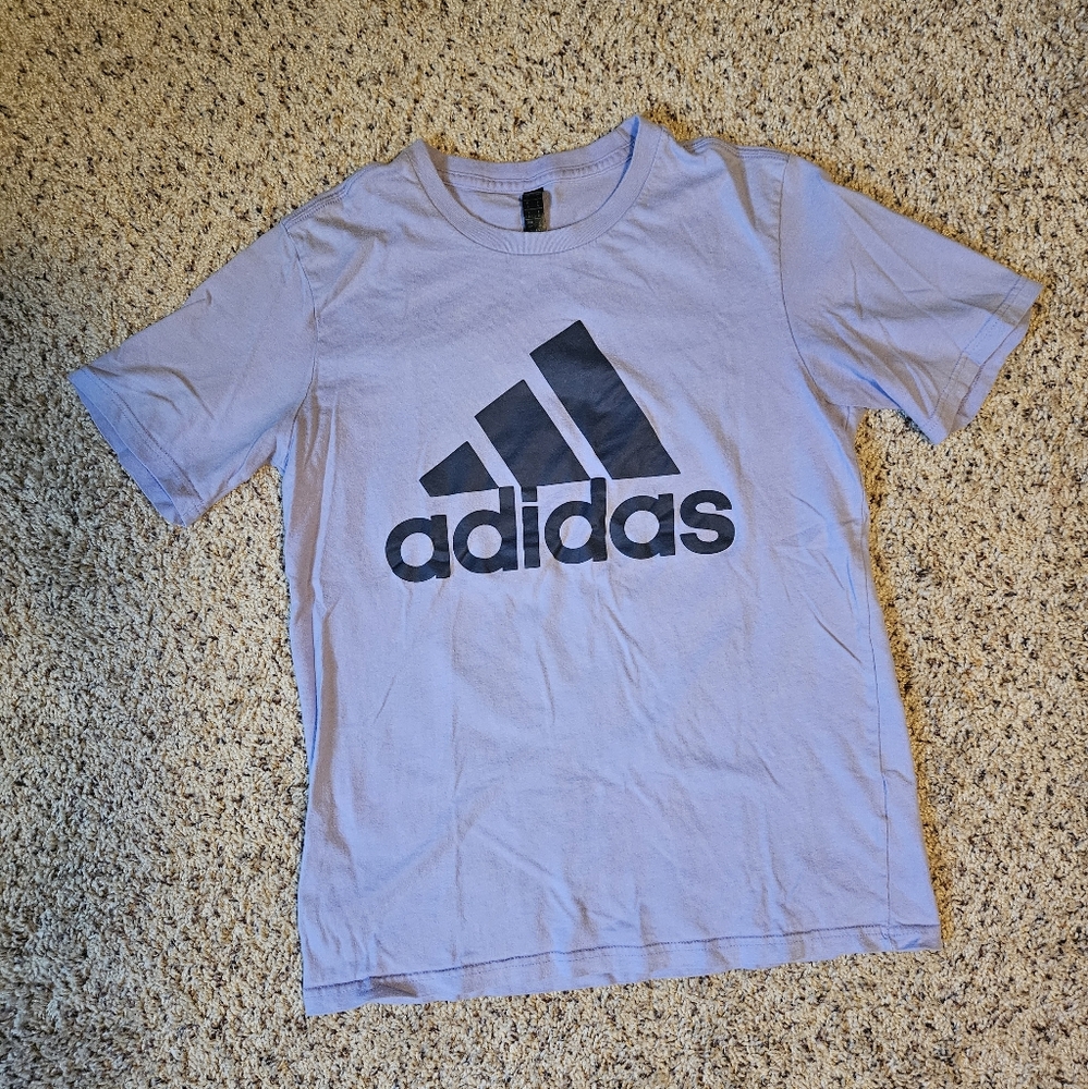 🟣Purple Adidas Tshirt